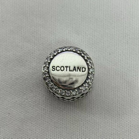 Pandora Scotland Flag Charm For Bracelet, S925 Silver Jewelry - Picture 2 of 4